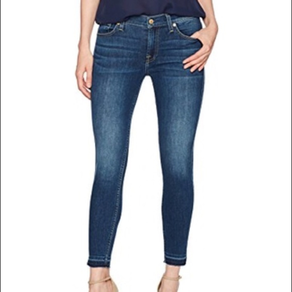 7 for all mankind high waist ankle gwenevere